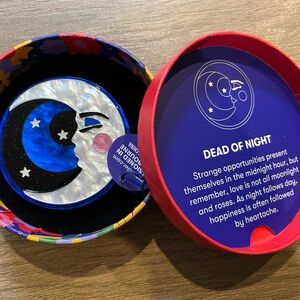 Erstwilder Dead of Night Moon collectible Brooch